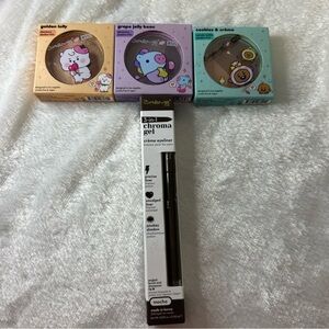 The Creme Shop Baby BT21 Eyeshadow Trio Lot Shooky‎ RJ Mang Lot.￼ mocha eyeliner